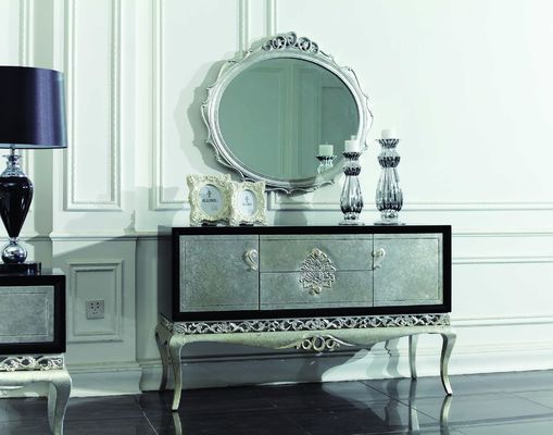 Luxury European Bedroom Furniture Royal Antique White King Size Bedroom Sets