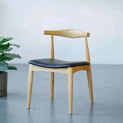 Wishbone Antique Wooden Throne Chair Y Shaped Solid Wood Dining Chairs