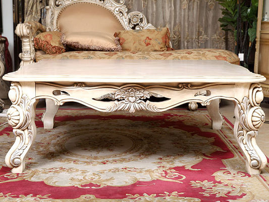 Two Seater Solid Wood Antique Luxurious Sofa Set French Country Living Room Furniture
