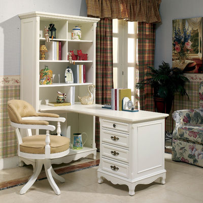 Vintage White Student Study Tables