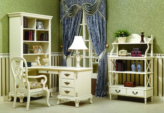 Vintage White Student Study Tables
