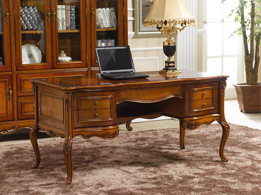 Heat Resistant Executive Study Desk Custom Made Office Table XY F010
