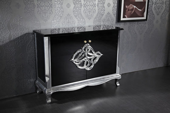 Grillwork Chinese Antique Sideboard