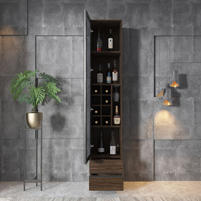Corner Bar Wine Glass Display Cabinet