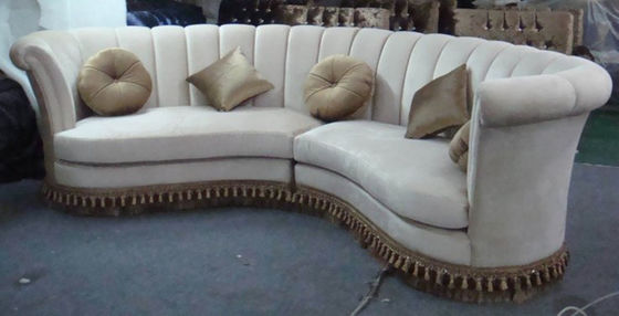 Classic Living Room Furniture Wooden Luxury Sofa Ombination L Shaped Sofa Recliner