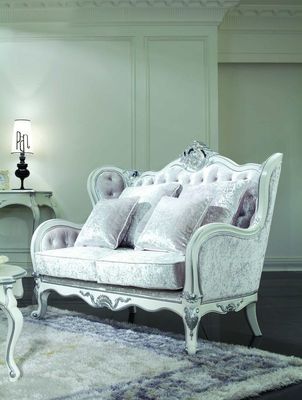 3 Seat Velvet Chesterfield Sofa Set