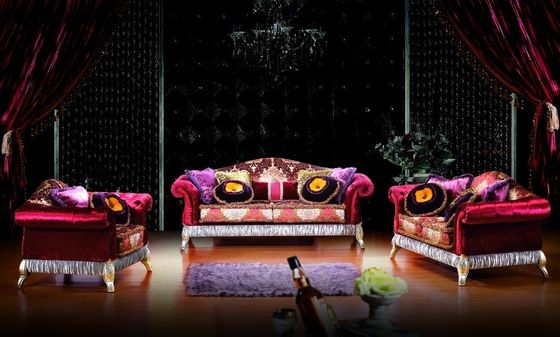 Nordic Blue Velvet Furniture Set