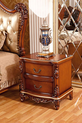 King Double Wooden Bedroom Set 4pcs