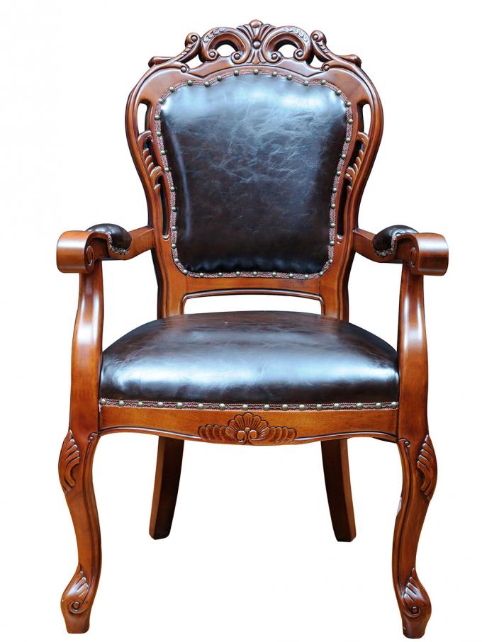 SGS Antique Wooden Throne Chair Wood Carved High Back Throne Chairs